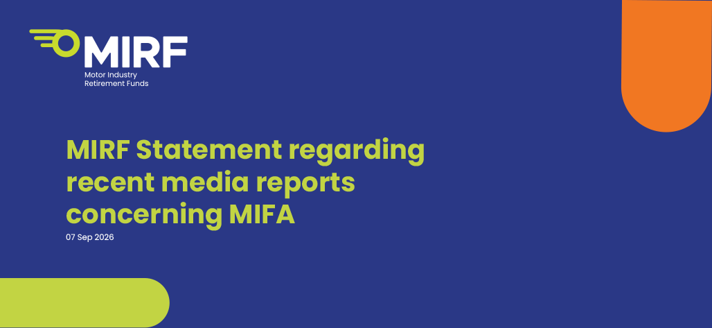 MIRF statement regarding recent media reports concerning MIFA